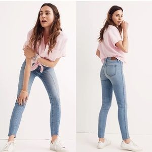 Madewell Center Seam Step-Hem Skinny Jeans
